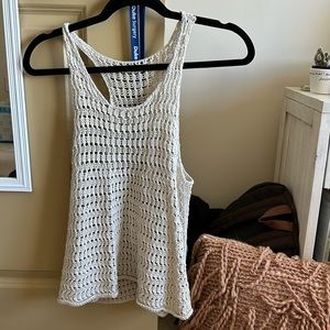 Knit tank top